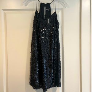 Express Women’s XS Black Sequin Dress